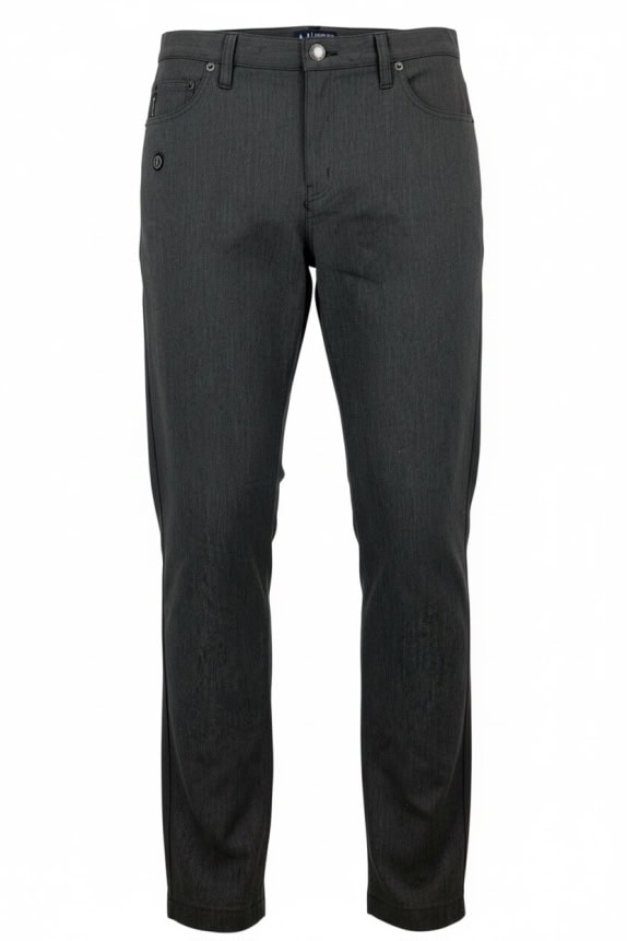 ARMANI JEANS ΠΑΝΤΕΛΟΝΙ COMFORT FIT ΜΕ ΜΕΤΑΛΛΙΚΟ ΛΟΓΟΤΥΠΟ ΓΚΡΙ ΑΝΔΡΙΚΟ S