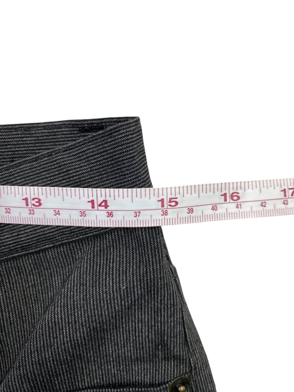 ARMANI JEANS PANTALONI COMFORT FIT CON LOGO METALLICO GRIGIO DA UOMO S