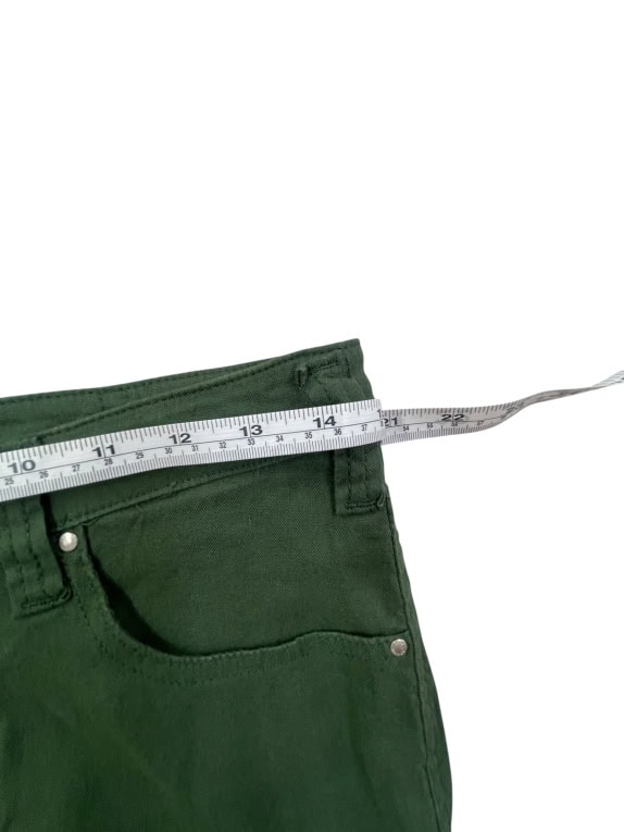 Armani Jeans Παντελόνι Flare Vintage Χακί Πράσινο Γυναικείο S