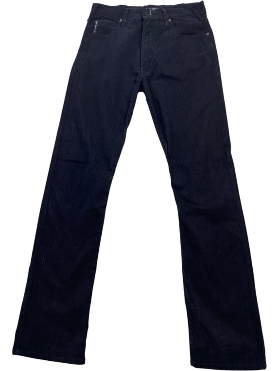 ARMANI JEANS ΠΑΝΤΕΛΟΝΙ VINTAGE COMFORT FIT ΜΕ ΛΟΓΟΤΥΠΟ ΣΚΟΥΡΟ ΜΠΛΕ ΑΝΔΡΙΚΟ M