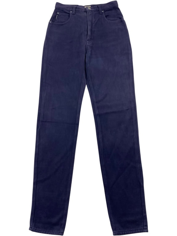 ARMANI JEANS ΠΑΝΤΕΛΟΝΙ VINTAGE METAL LOGO ΜΠΛΕ ΓΥΝΑΙΚΕΙΟ XS