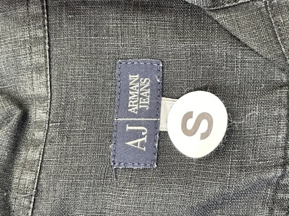 ARMANI JEANS ΠΟΥΚΑΜΙΣΟ ΜΙΝΙΜΑΛ ΜΑΥΡΟ ΓΥΝΑΙΚΕΙΟ PRE OWNED S