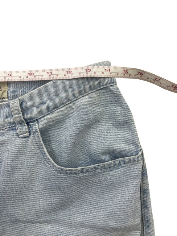 ARMANI JEANS ΤΖΙΝ ΠΑΝΤΕΛΟΝΙ VINTAGE WASHED BLUE UNISEX PRE OWNED XS