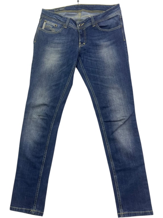 ARMANI JEANS ΤΖΙΝ ΠΑΝΤΕΛΟΝΙ WASHED BLUE ΑΝΤΡΙΚΟ PRE OWNED M/L