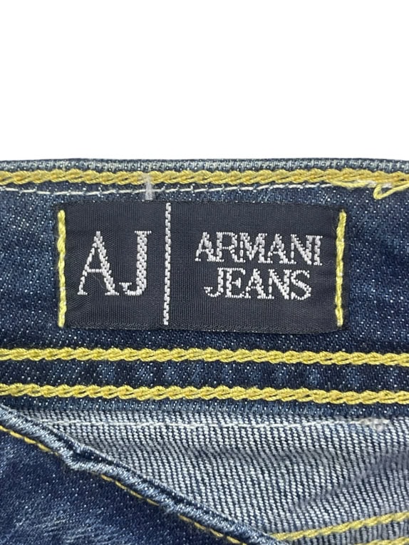 ARMANI JEANS JEANS WASHED BLUE UOMO PRE OWNED M/L