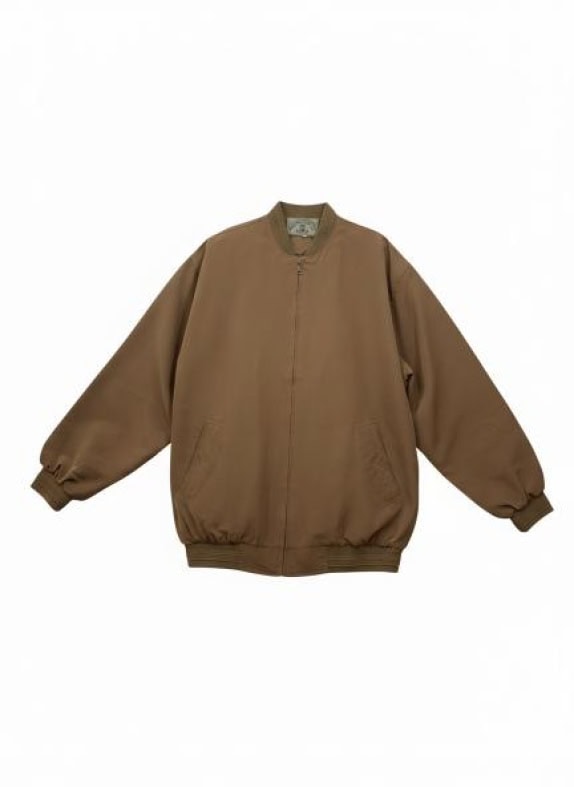 ARMANI JEANS Vintage Bomber Jacket με Κεντημένο Λογότυπο Καφέ Ανδρικό XXL