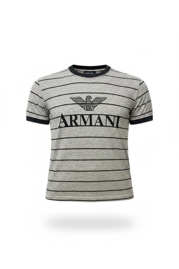 ARMANI TEE STREETWEAR ΓΚΡΙ ΑΝΤΡΙΚΟ PRE OWNED L