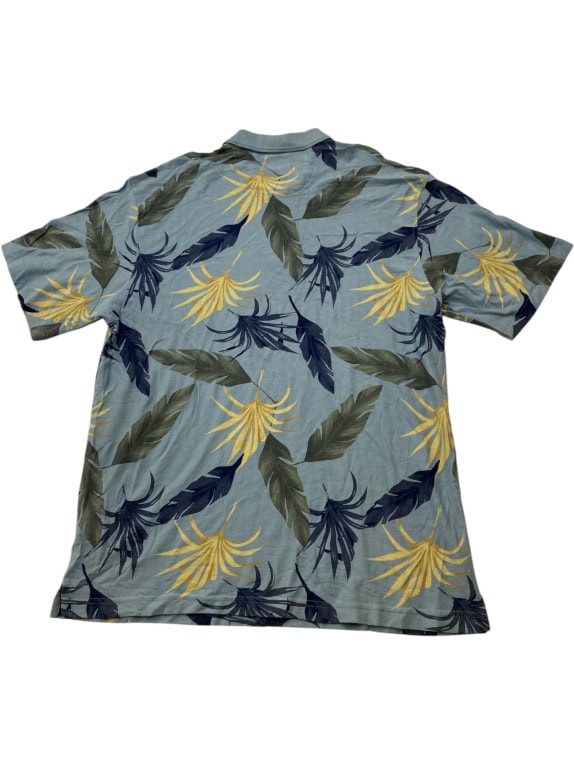 Polo Arrow con motivo floreale Azzurro UNISEX XL