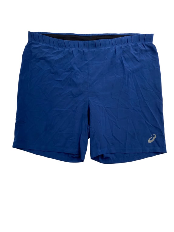 Asics Pantaloncini sportivi da running reflective blu da uomo XL