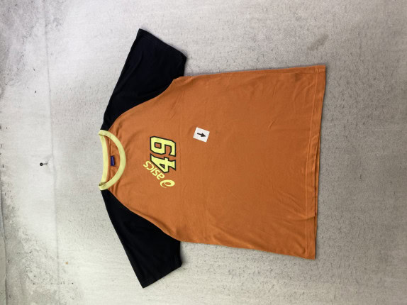 ASICS GRAPHIC TEE RACING ORANGE ΜΕΝ PRE OWNED M