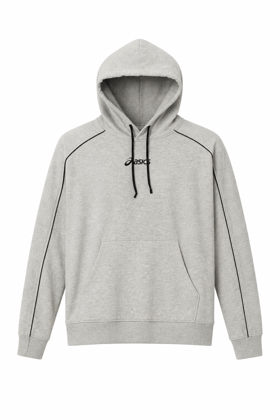 ASICS HOODIE MINIMAL ΓΚΡΙ ΑΝΤΡΙΚΟ PRE OWNED L