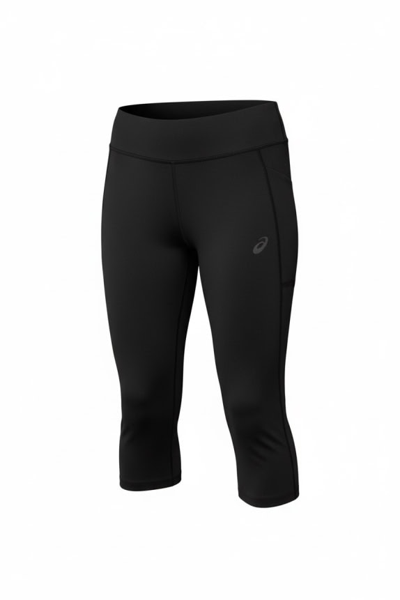 Asics Leggings sportivi 3/4 con logo neri da uomo S