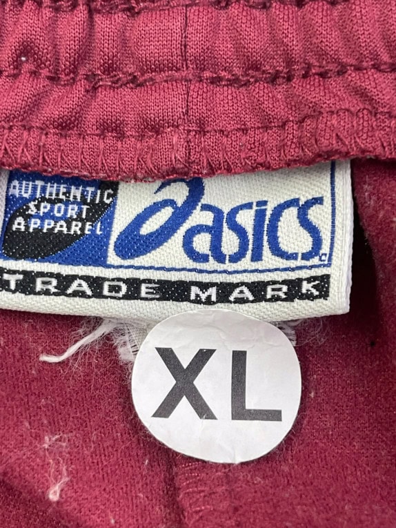 ASICS ΠΑΝΤΕΛΟΝΙ ΦΟΡΜΑΣ VINTAGE SPORTSWEAR ΜΠΟΡΝΤΟ UNISEX PRE OWNED XL