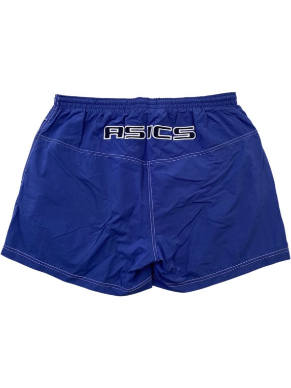 ASICS SHORTS SPORTSWEAR BLU UOMO PRE OWNED L