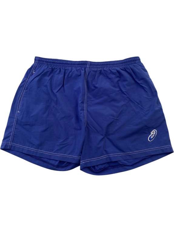 ASICS SHORTS SPORTSWEAR BLU UOMO PRE OWNED L