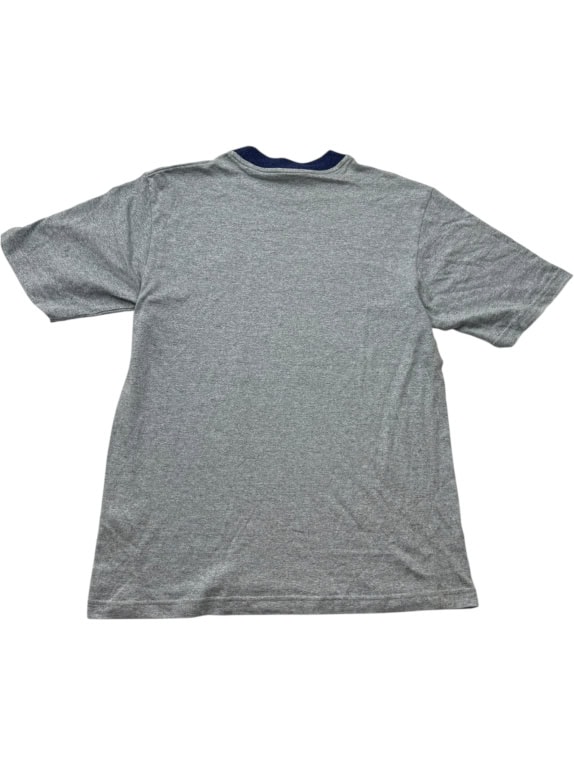 ASICS T-Shirt Vintage Logo Γκρι Μελανζέ Unisex Medium