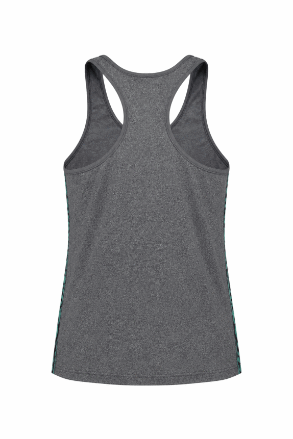 ASICS TOP SPORTIVO ATHLETIC GRIGIO DONNA PRE OWNED M