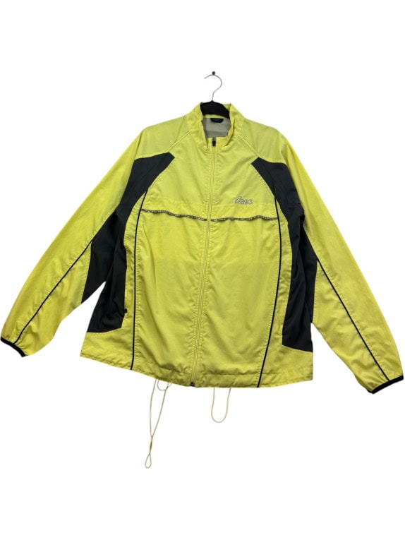 ASICS WINDBREAKER SPORTSWEAR ΛΑΧΑΝΙ ΜΑΥΡΟ UNISEX PRE OWNED M