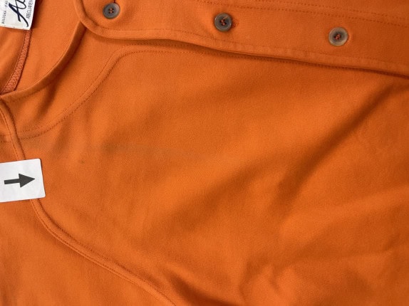 90s AVANTI BASEBALL JERSEY SPORTY ΠΟΡΤΟΚΑΛΙ ΓΥΝΑΙΚΕΙΟ PRE OWNED S