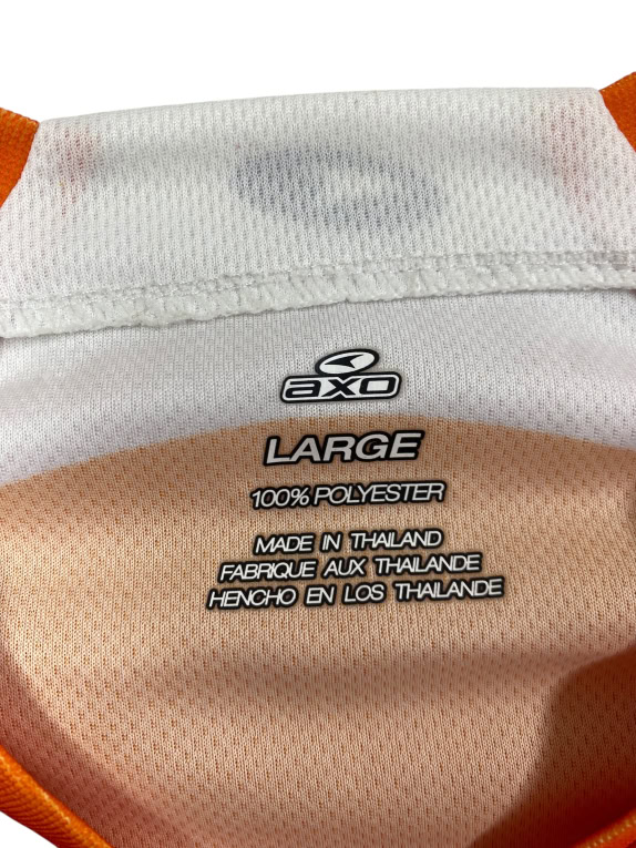 AXO Sport Motocross Jersey EnduroRieti Πορτοκαλί/Μαύρο Ανδρικό L