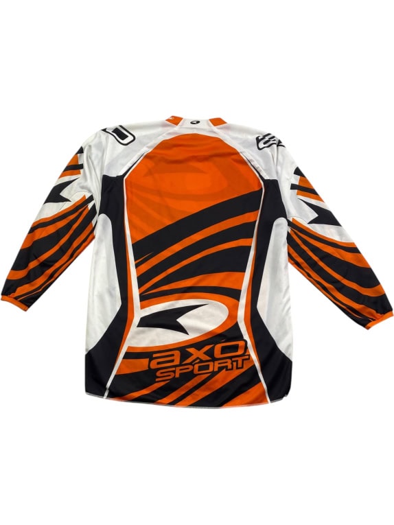 AXO Sport Motocross Jersey EnduroRieti Πορτοκαλί/Μαύρο Ανδρικό L