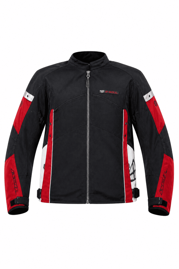 B SOUL RACING JACKET SPORTSWEAR ΜΑΥΡΟ ΚΟΚΚΙΝΟ ΑΝΤΡΙΚΟ PRE OWNED XL