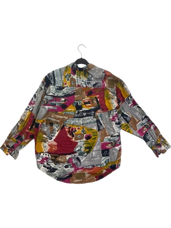 BALISTIK WEAR CAMICIA GRAPHIC MULTICOLORE UNISEX PRE OWNED S