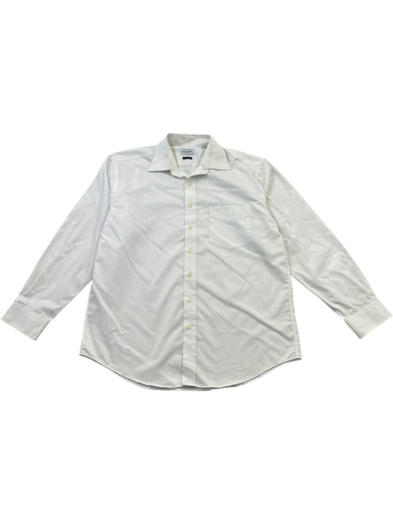 BALMAIN CAMICIA CLASSICA BIANCA UOMO PRE OWNED L