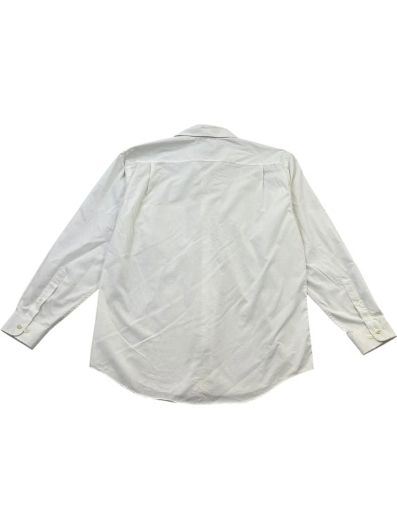 BALMAIN CAMICIA CLASSICA BIANCA UOMO PRE OWNED L