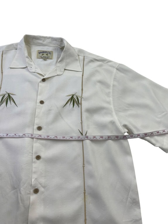 BAMBOO CAY ΠΟΥΚΑΜΙΣΟ RESORTWEAR ΛΕΥΚΟ ΑΝΤΡΙΚΟ PRE OWNED XL