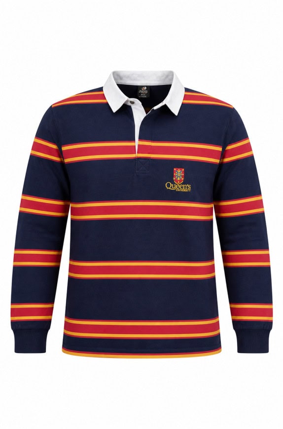 BARBARIAN CHIEF POLO SHIRT VINTAGE NAVY ΚΟΚΚΙΝΟ ΑΝΤΡΙΚΟ PRE OWNED XL