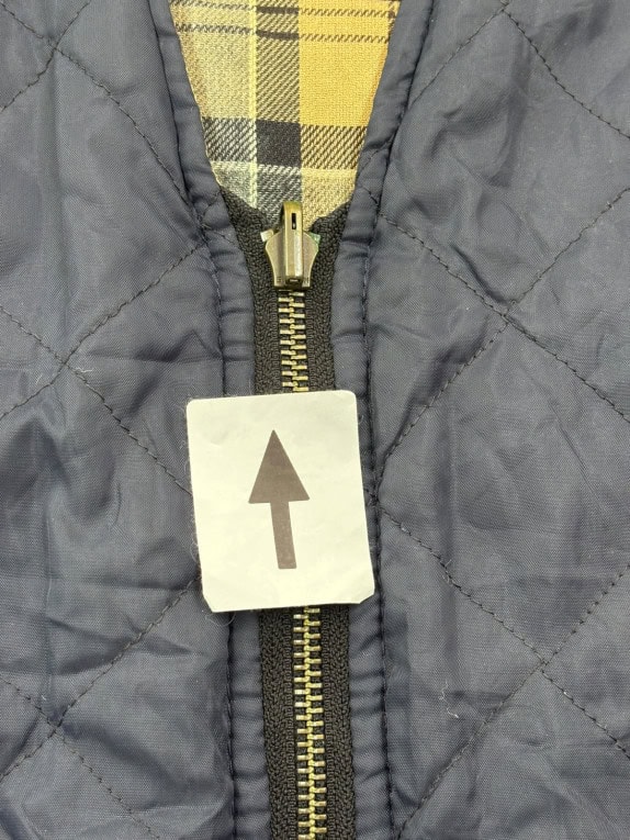 BARBOUR ΚΑΠΙΤΟΝΕ ΓΙΛΕΚΟ CLASSIC NAVY ΑΝΤΡΙΚΟ PRE OWNED L