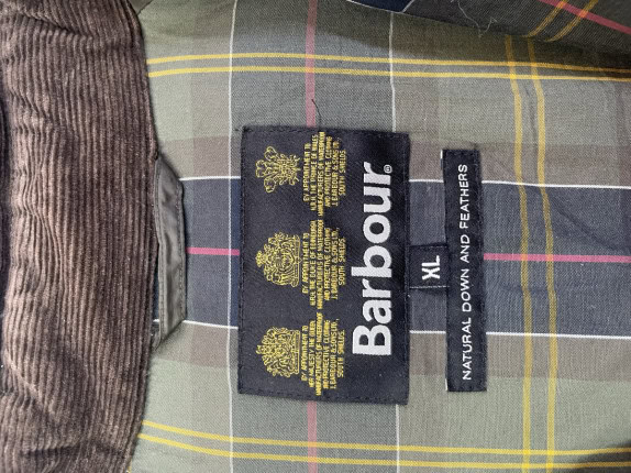 BARBOUR WORKWEAR COAT GREEN MEN PRE OWNED XL