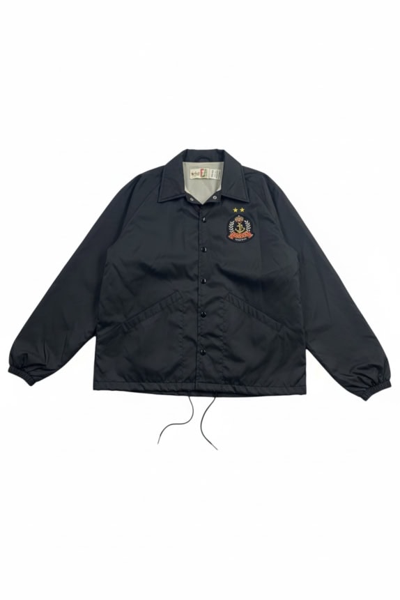 BASIC TORINO COACH JACKET WITH LOGO BLACK MEN'S M
