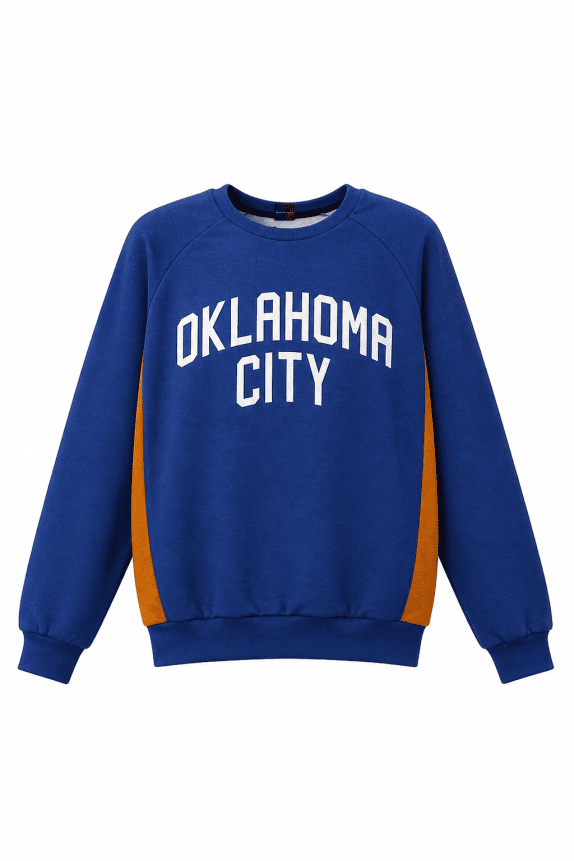 1990s BASKETBALL FELPA GRAPHIC BLU UOMO PRE OWNED M
