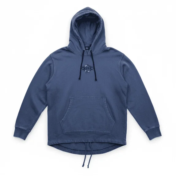 Bear Hoodie Sweatshirt Vintage Logo Blue Men’s M