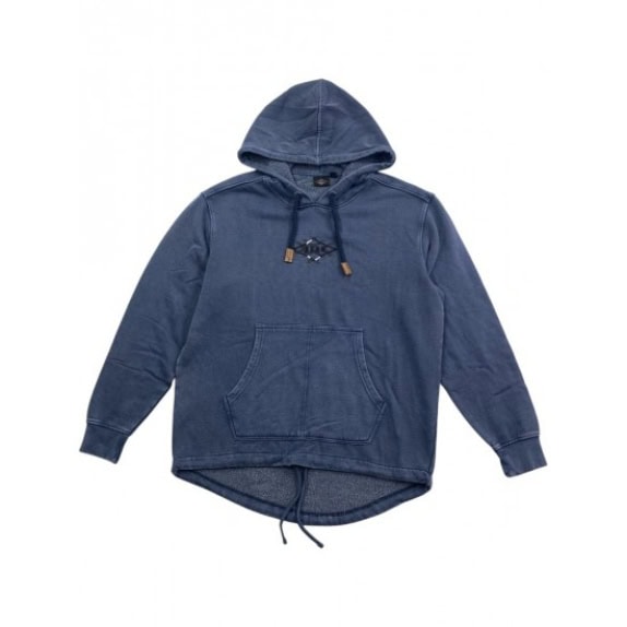 BEAR HOODIE VINTAGE WASHED BLUE MEN'S L