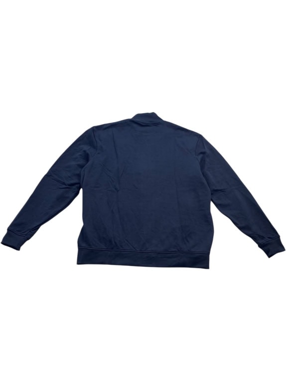 Felpa con zip Bear blu navy da uomo XXL