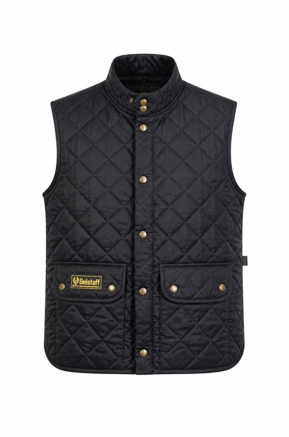 BELSTAFF ΑΜΑΝΙΚΟ ΑΜΠΙΓΕ ΒΑΤΕ ΑΡΑ ΝΑΥΤΙΚΟ ΜΑΥΡΟ ΑΝΤΡΙΚΟ PRE OWNED M