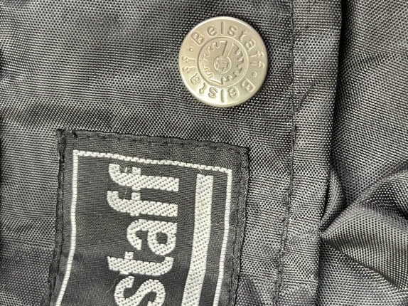 1990s BELSTAFF JACKET ΜΑΥΡΟ ΑΝΤΡΙΚΟ PRE OWNED L