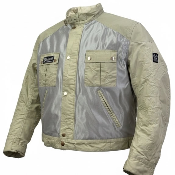 BELSTAFF JACKET RACING BEIGE ΑΝΤΡΙΚΟ PRE OWNED
