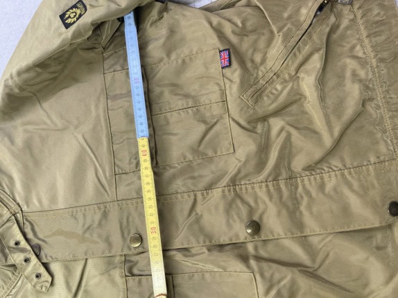 1990s BELSTAFF GIACCA UTILITY OLIVE UOMO PRE OWNED L