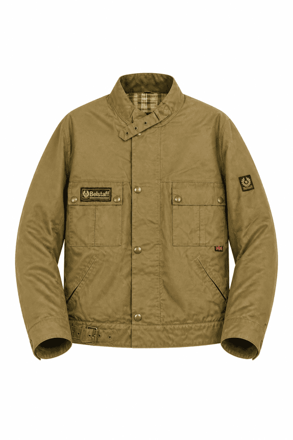 1990s BELSTAFF JACKET UTILITY OLIVE ΑΝΤΡΙΚΟ PRE OWNED L