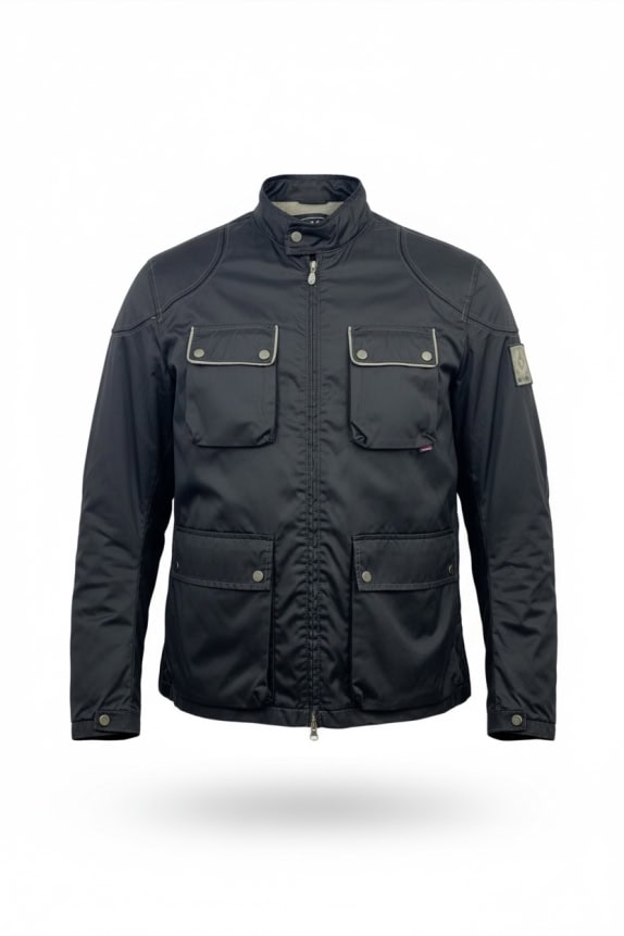 BELSTAFF JACKET VINTAGE ΜΑΥΡΟ ΑΝΔΡΙΚΟ L