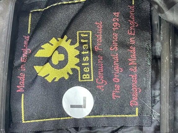 BELSTAFF JACKET WORKWEAR ΜΑΥΡΟ ΑΝΤΡΙΚΟ PRE OWNED L