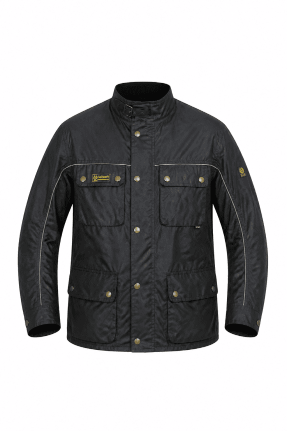 BELSTAFF JACKET WORKWEAR ΜΑΥΡΟ ΑΝΤΡΙΚΟ PRE OWNED L