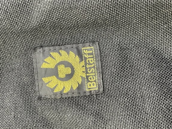 1980s BELSTAFF JACKET WORKWEAR ΜΑΥΡΟ ΑΝΤΡΙΚΟ PRE OWNED L
