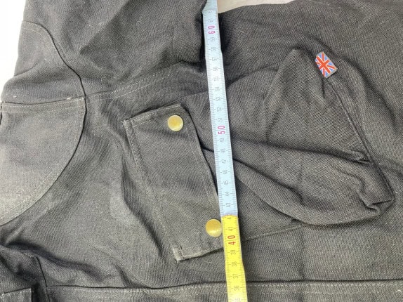 1980s BELSTAFF JACKET WORKWEAR ΜΑΥΡΟ ΑΝΤΡΙΚΟ PRE OWNED L