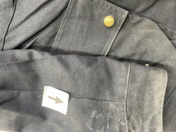 1980s BELSTAFF JACKET WORKWEAR ΜΑΥΡΟ ΑΝΤΡΙΚΟ PRE OWNED L