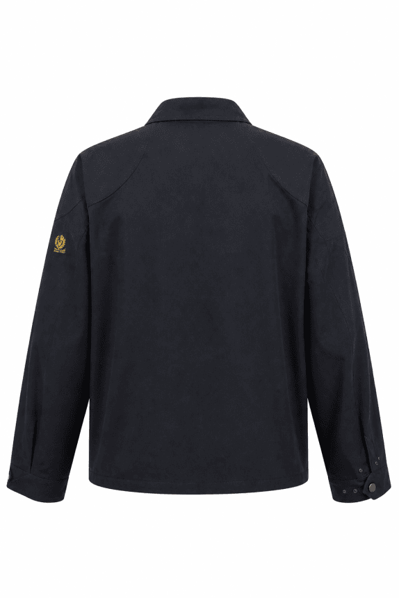 1990s BELSTAFF JACKET WORKWEAR ΜΑΥΡΟ ΑΝΤΡΙΚΟ PRE OWNED XL